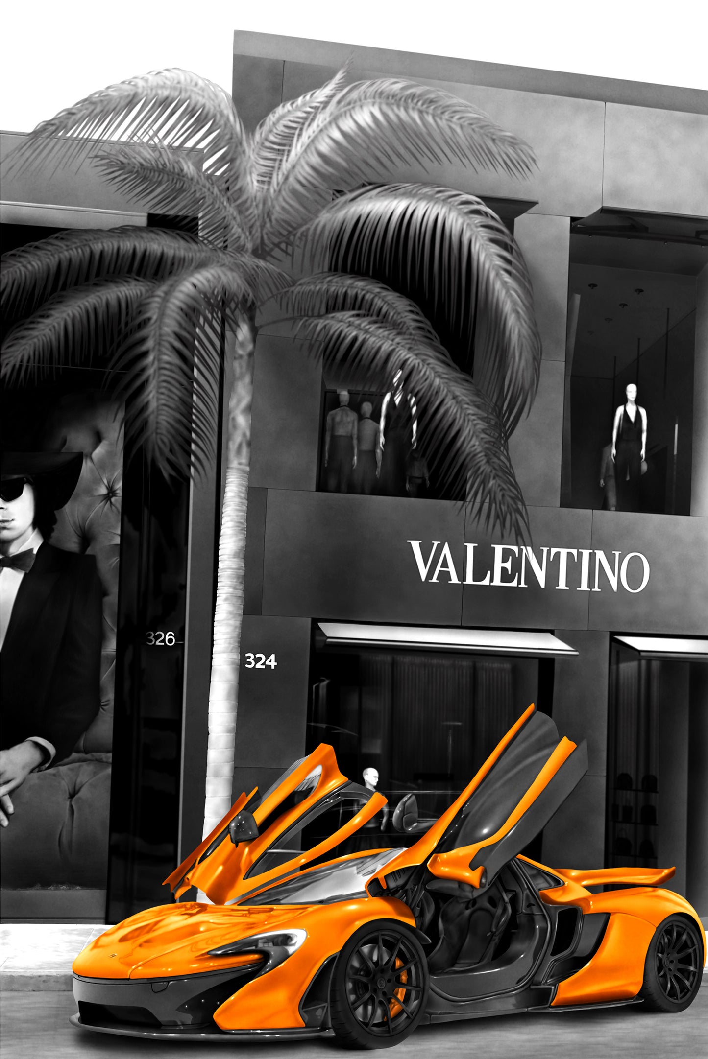 Rodeo Drive Orange car