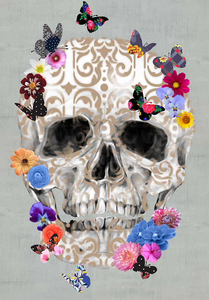 Floral Skull