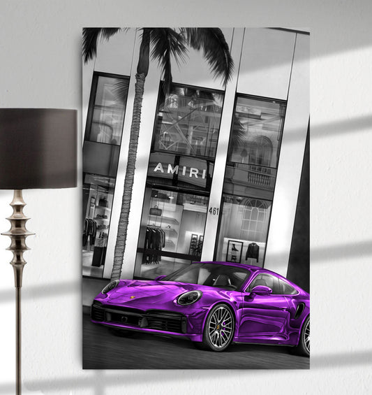 Rodeo Drive Purple car