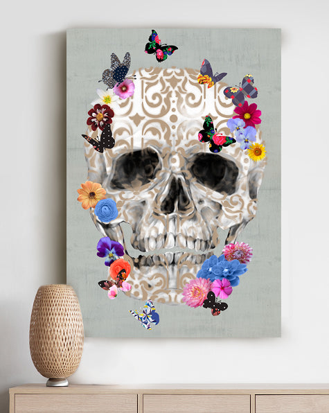 Floral Skull