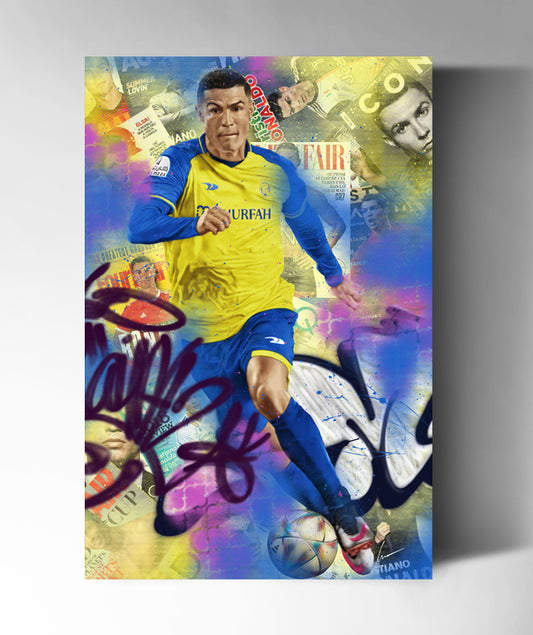 Cristiano Ronaldo Pop Art