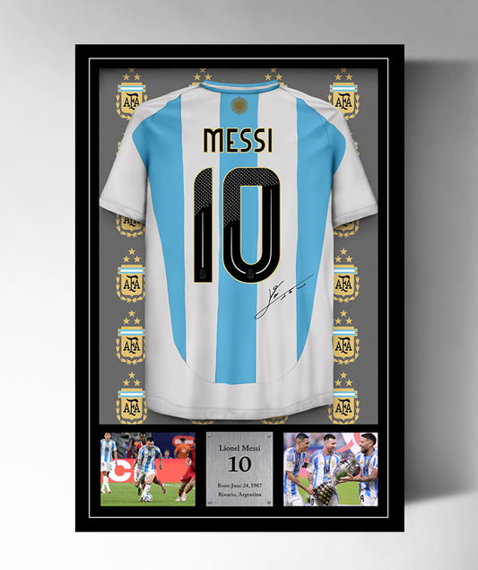 10 Argentina Jersey PRINT (Not a real Jersey)